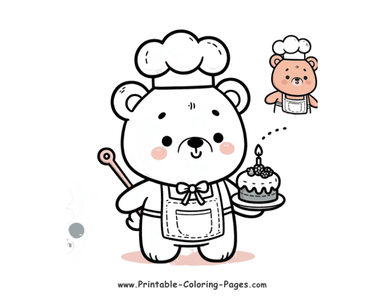 30 Bear Printable Coloring Pages: Unleash Your Creativity With Furry