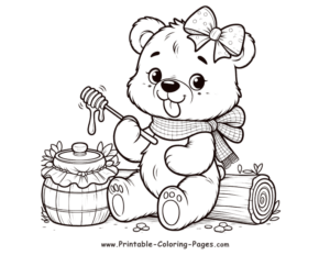 30 Bear Printable Coloring Pages: Unleash Your Creativity With Furry