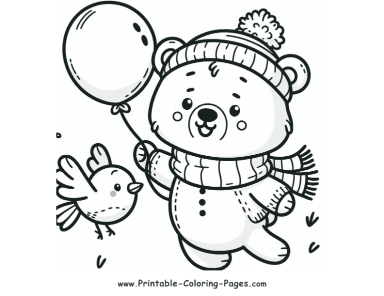 30 Bear Printable Coloring Pages: Unleash Your Creativity With Furry