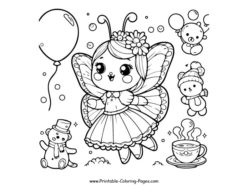 Butterfly www printable coloring pages.com 15