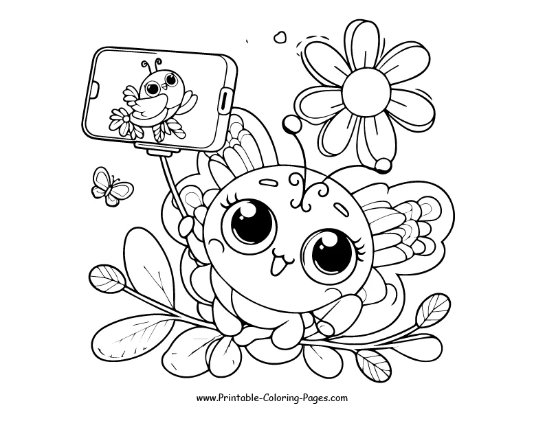 Butterfly www printable coloring pages.com 21