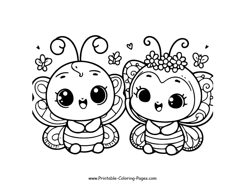 Butterfly www printable coloring pages.com 27