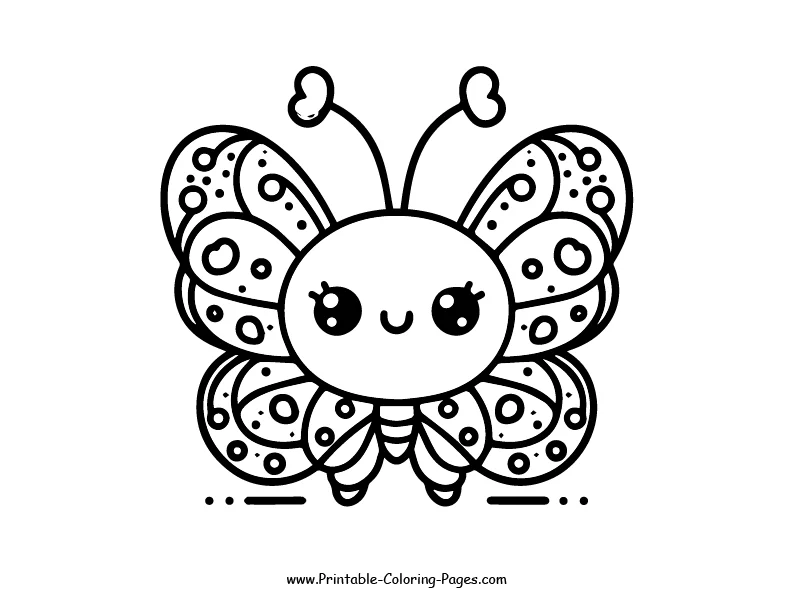 Butterfly www printable coloring pages.com 30