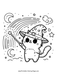 32 Cat Printable Coloring Pages: Spark Creativity And Fun-filled Moments!