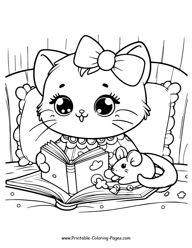 Cat www printable coloring pages.com 26