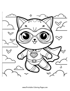 32 Cat Printable Coloring Pages: Spark Creativity And Fun-filled Moments!