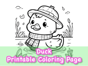 30 Duck Printable Coloring Pages: A Quack-tastic Adventure For Kids And