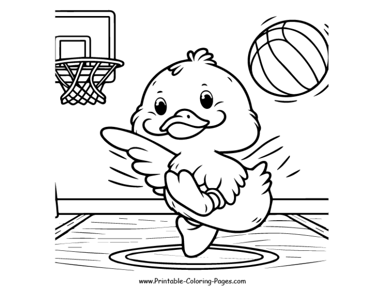 30 Duck Printable Coloring Pages: A Quack-tastic Adventure For Kids And