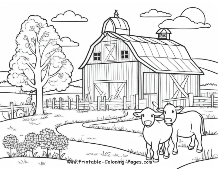 25 Farm Seasons Printable Coloring Pages: A Creative Journey For Kids 