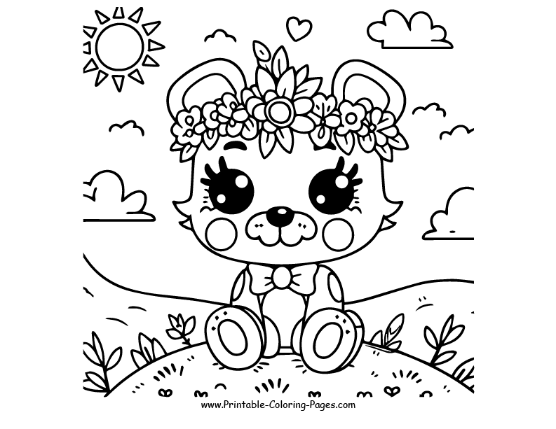 Fnaf www printable coloring pages.com 24