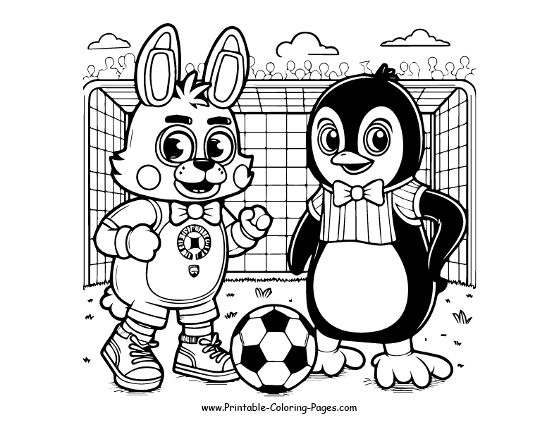 Fnaf www printable coloring pages.com 3