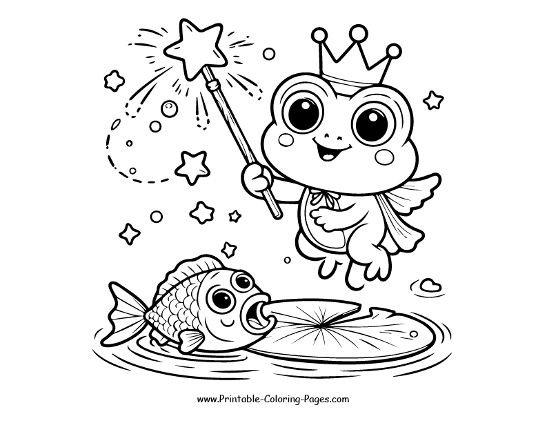 Frog www printable coloring pages.com 18