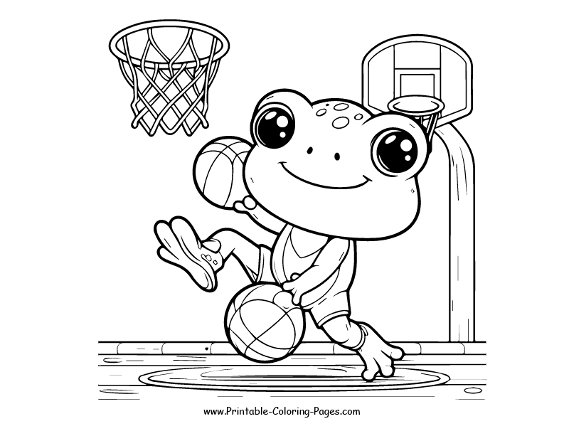 Frog www printable coloring pages.com 23