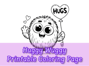 Unleash Your Creativity With Huggy Wuggy Printable Coloring Pages: A