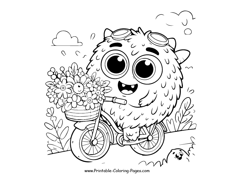 Huggy Wuggy www printable coloring pages.com 12