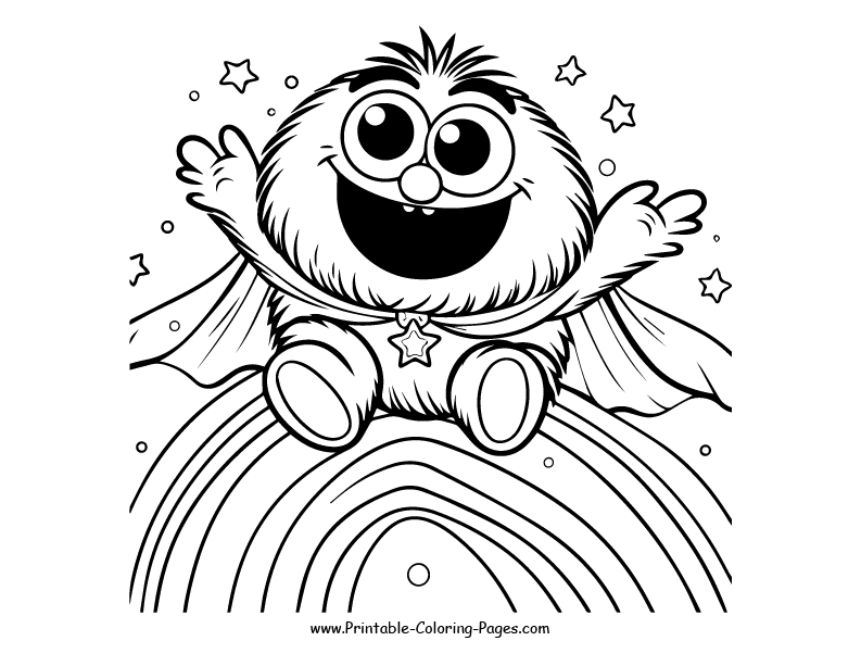 Huggy Wuggy www printable coloring pages.com 16