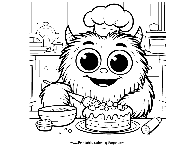 Huggy Wuggy www printable coloring pages.com 20