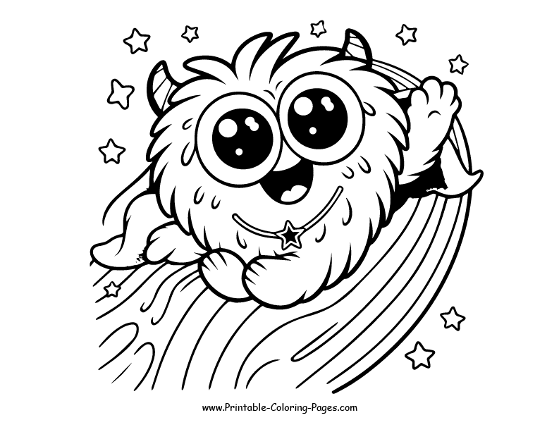 Huggy Wuggy www printable coloring pages.com 27
