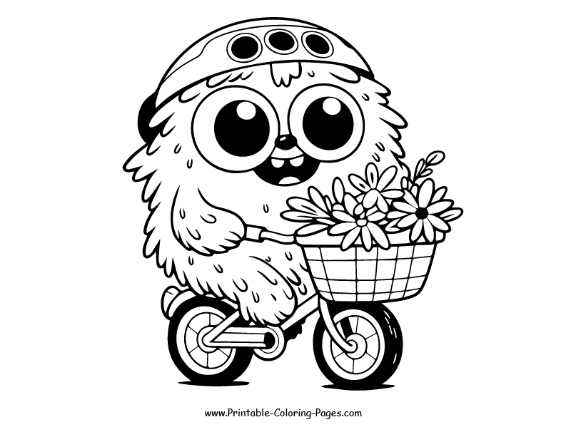 Huggy Wuggy www printable coloring pages.com 28