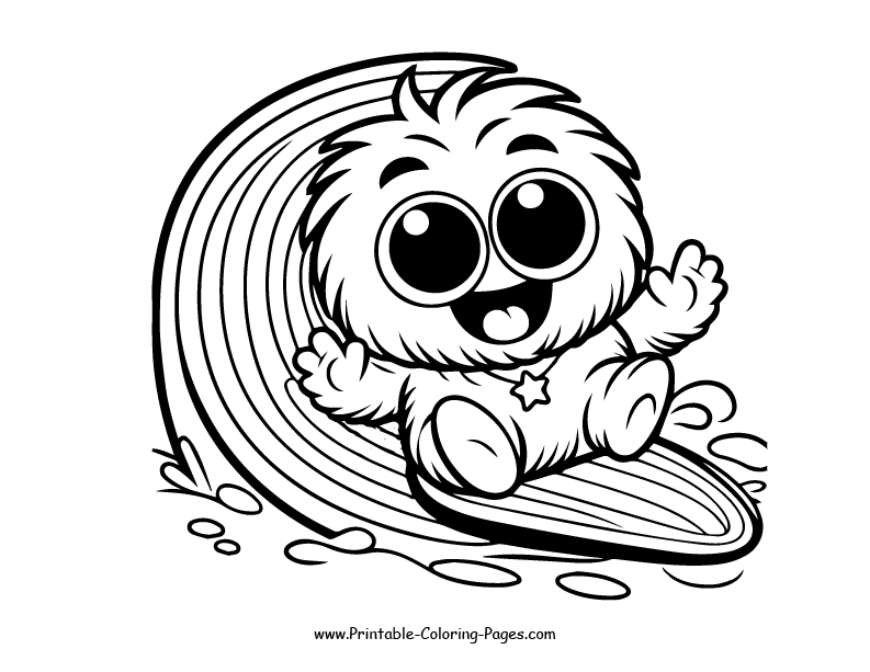 Huggy Wuggy www printable coloring pages.com 7