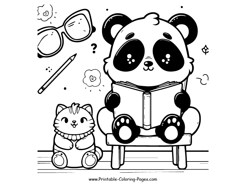 Panda www printable coloring pages.com 1