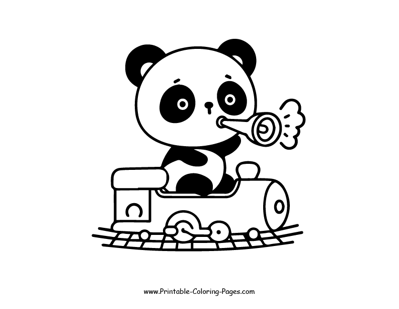 Panda www printable coloring pages.com 19