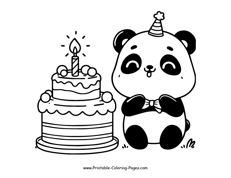 Panda www printable coloring pages.com 2