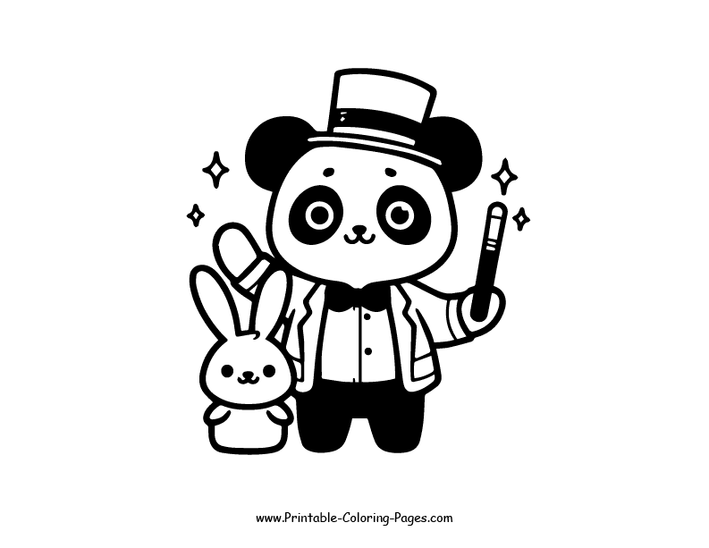 Panda www printable coloring pages.com 25