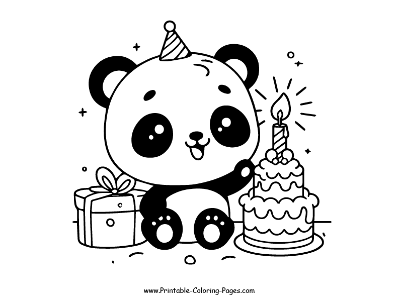 Panda www printable coloring pages.com 4