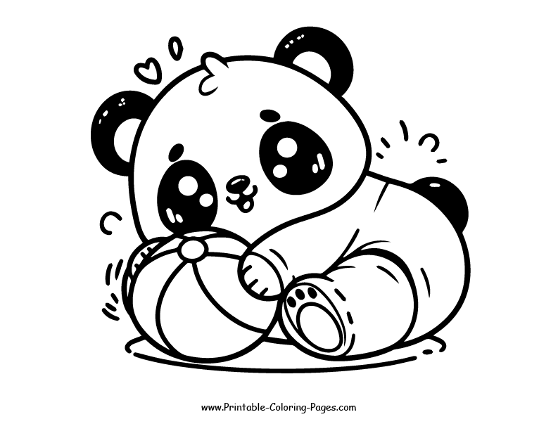 Panda www printable coloring pages.com 5