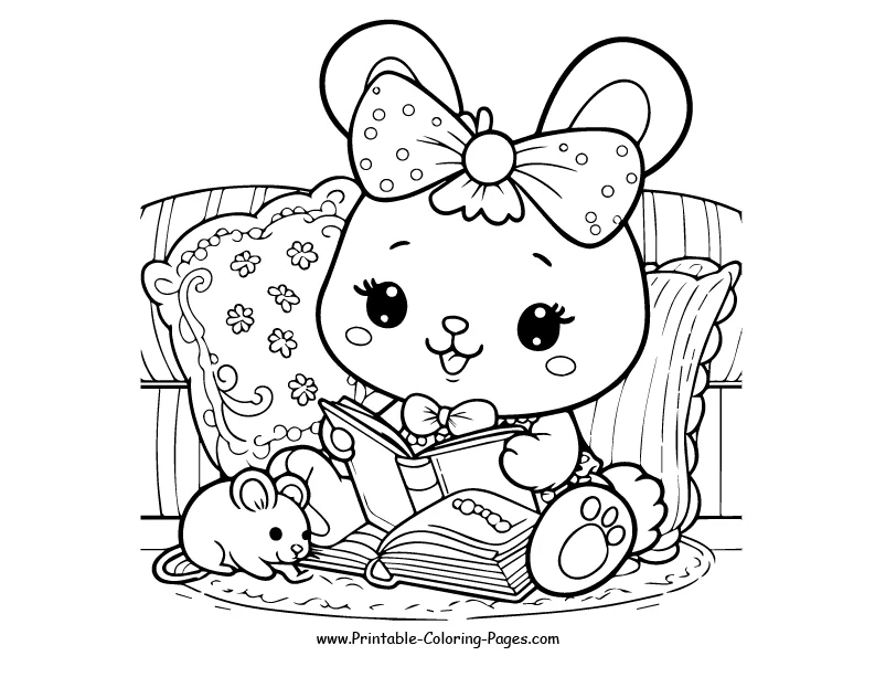 Rabbit www printable coloring pages.com 26