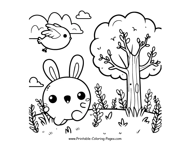 Tree www printable coloring pages.com 13