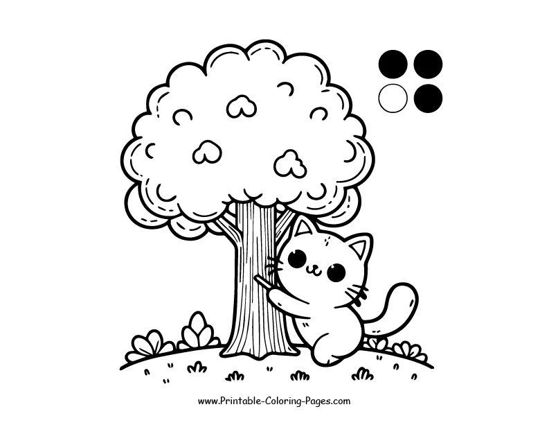 Tree www printable coloring pages.com 2