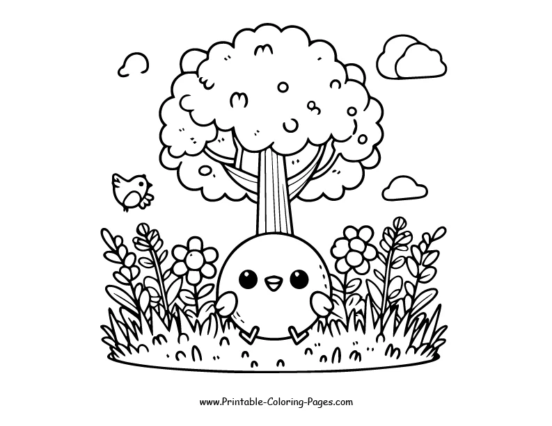 Tree www printable coloring pages.com 27