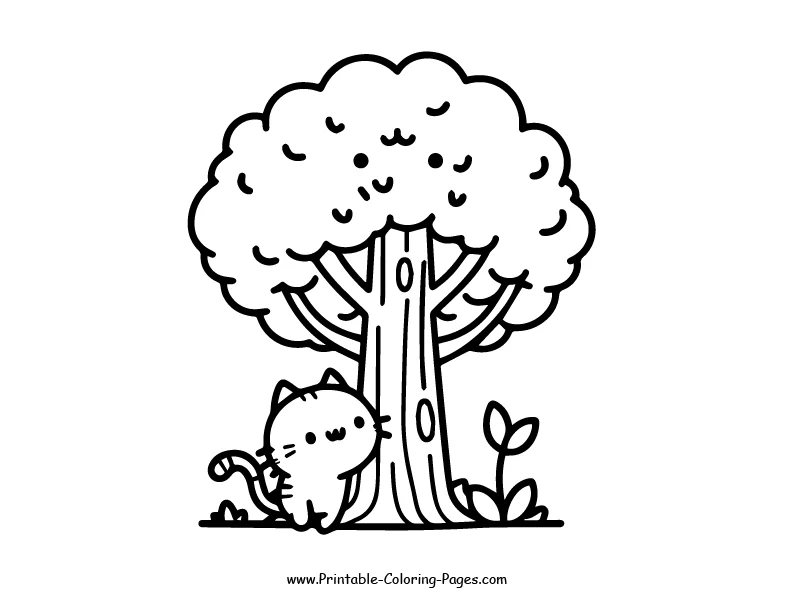 Tree www printable coloring pages.com 28