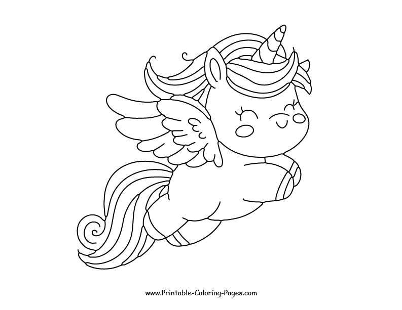 Unicorn www printable coloring pages.com 28