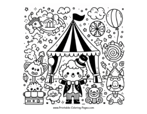 Unleash Your Creativity With 20 Free Amazing Digital Circus Printable ...