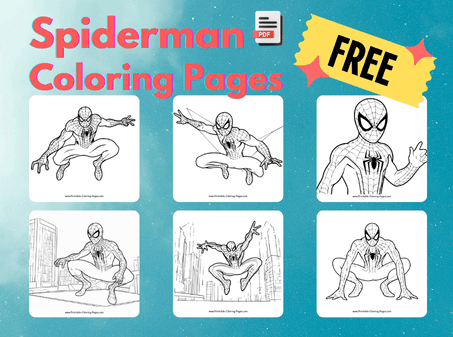 Spiderman Coloring Page