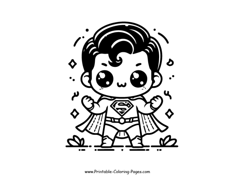 Amazing 30 Superman Coloring Pages: Unleash Your Creative Superpowers!