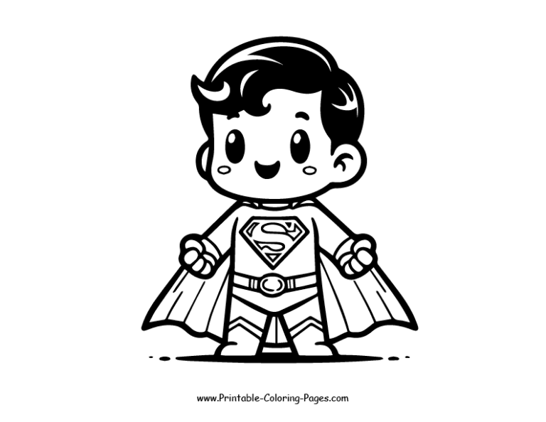 Amazing 30 Superman Coloring Pages: Unleash Your Creative Superpowers!