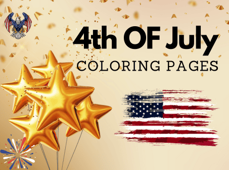 4th of july coloring page