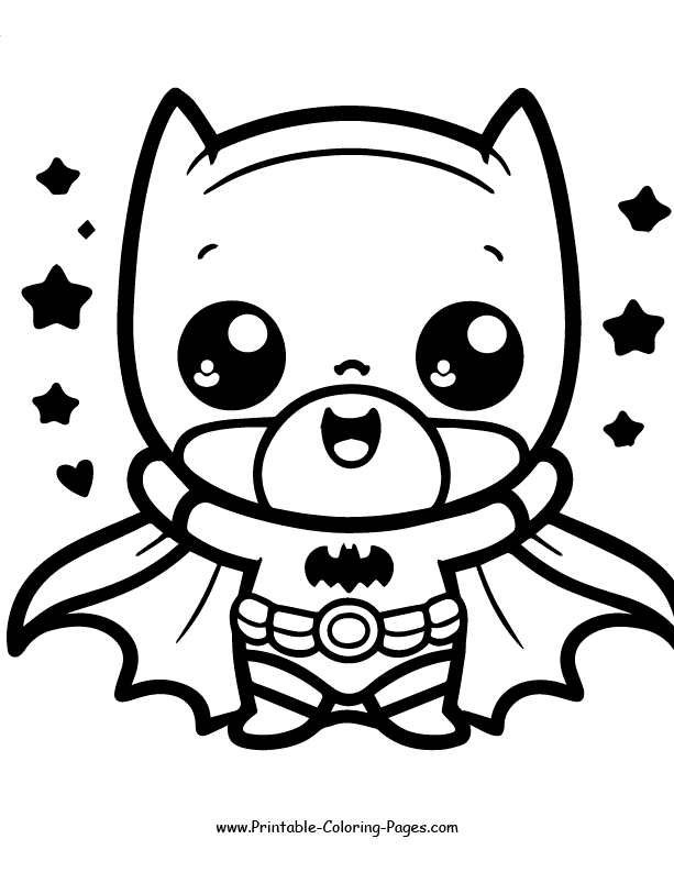 Batman Coloring Pages