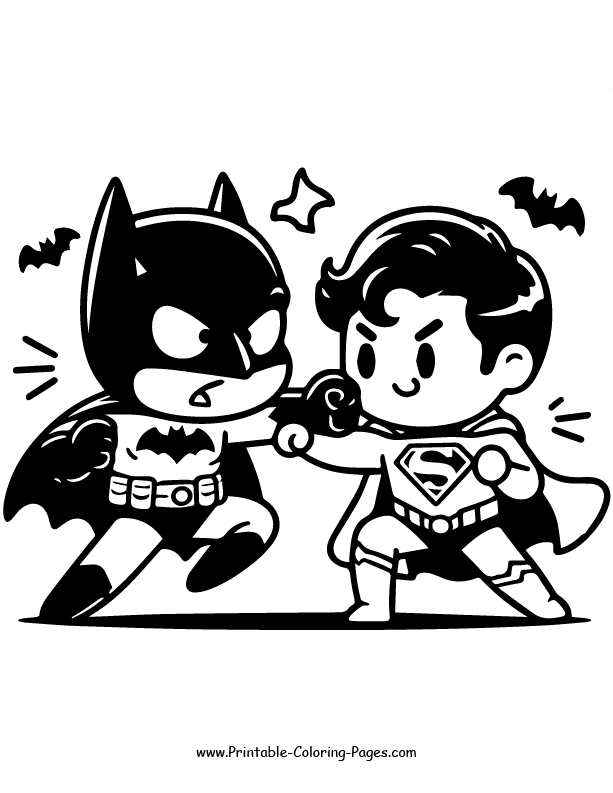 Batman Coloring Page 15