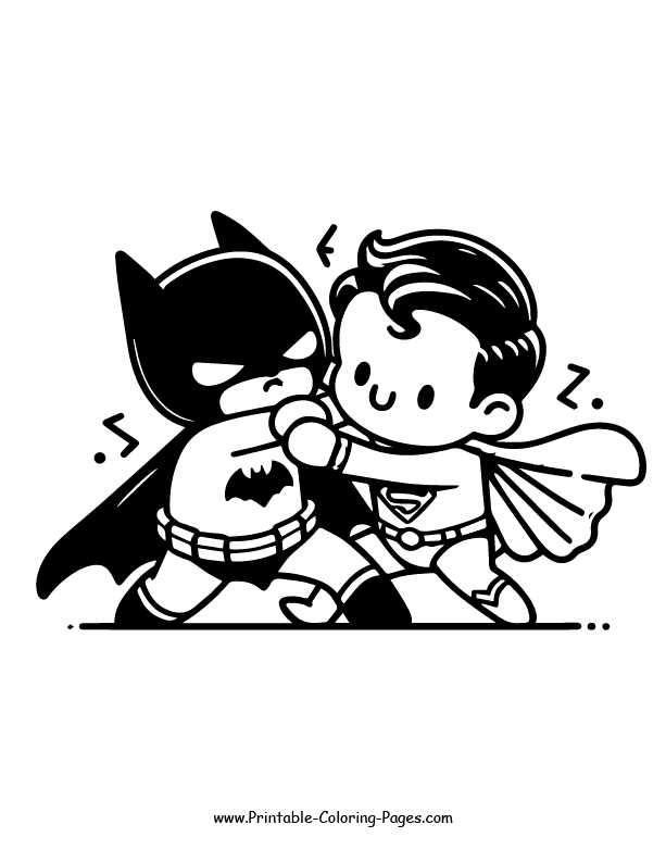 Batman Coloring Page 18