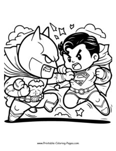 Marvelous Batman Coloring Pages: Boost Imagination (20PDF)