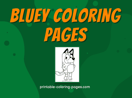 Bluey Coloring Pages