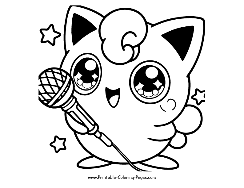 Pokémon Coloring Pages