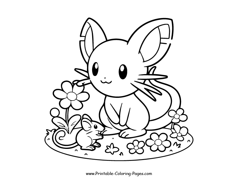 Pokimon www printable coloring pages.com 23