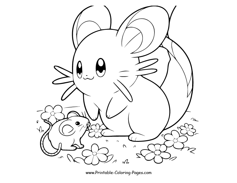 Pokimon www printable coloring pages.com 27