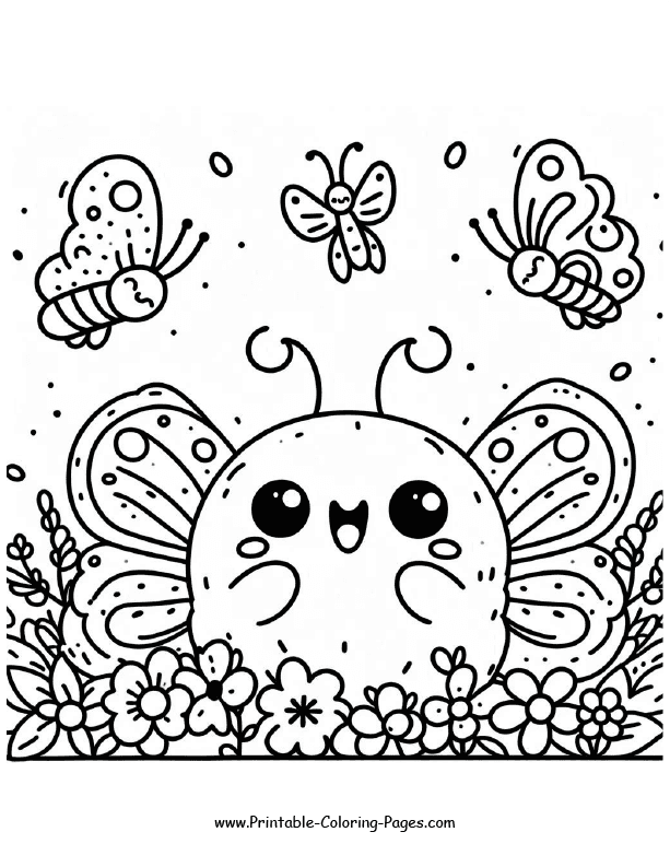 Spring Coloring Page 10